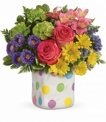 Teleflora's Happy Dots Bouquet from Fields Flowers in Ashland, KY